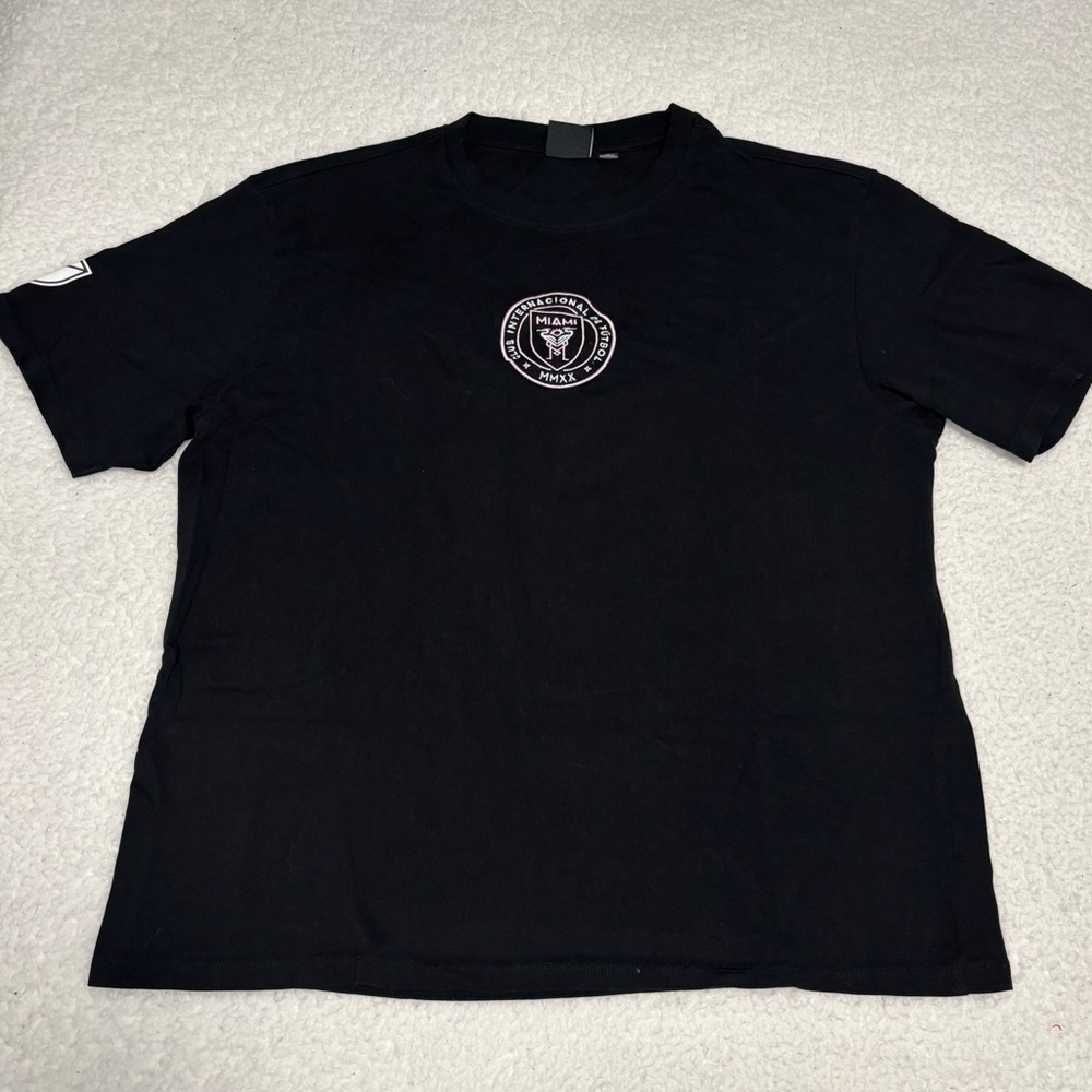 MLS Men Black Inter Miami MESSI 10 Short Sleeve T-shirt